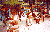 Shaolin Temple - the Gallery of Wooden Sculptures